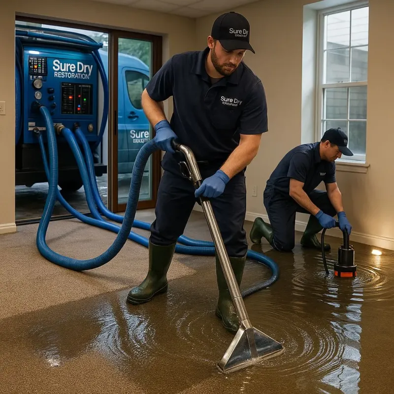 Water Extraction and Removal process in Chackbay, LA